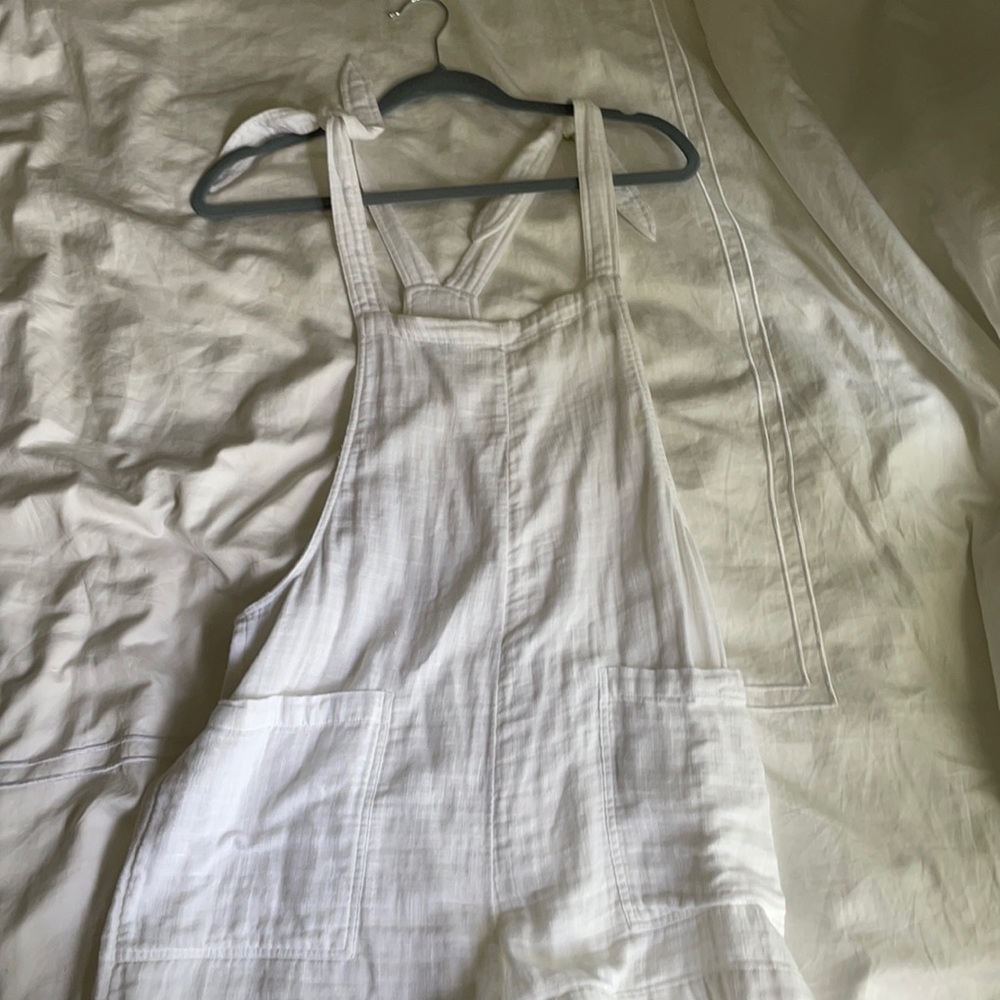 Aerie coverup romper with tie straps